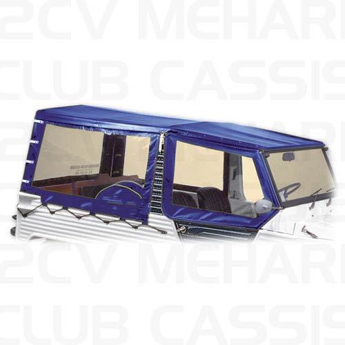 Roof without tube blue marine MEHARI