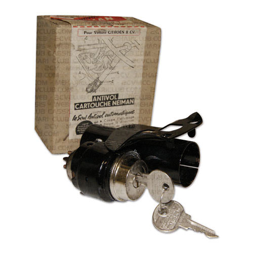 Ignition lock anti-theft (iron steer) 2CV/DYANE/MEHARI 1952->1965