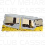 Roof without tube grey MEHARI