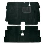 TAPIS MOQUETTE NOIR 2CVMCC Conduite a droite